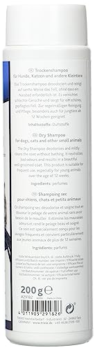 TRIXIE Trocken-Shampoo, Inhalt: 200 g (Packung mit 2)