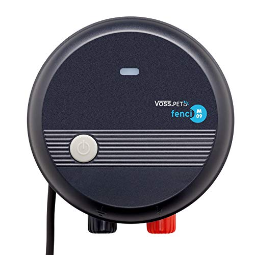 VOSS.PET 230V Weidezaungerät M09 vielseitige Kraftpaket zum Vorteilspreis für schwierige oder längere Weiden – ideal für Ihren Pferdezaun, Hundezaun, Katzenzaun, Geflügelzaun und Hühnernetz