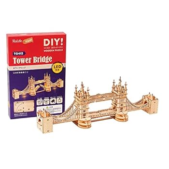 Amazon.co.jp: つくるんです® 日本語説明書付 3D ウッドパズル