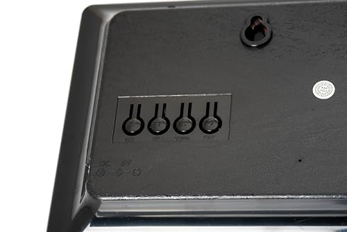 Relógio Parede Digital Led Grande Termômetro Calendário Data e Alarme (Branca)