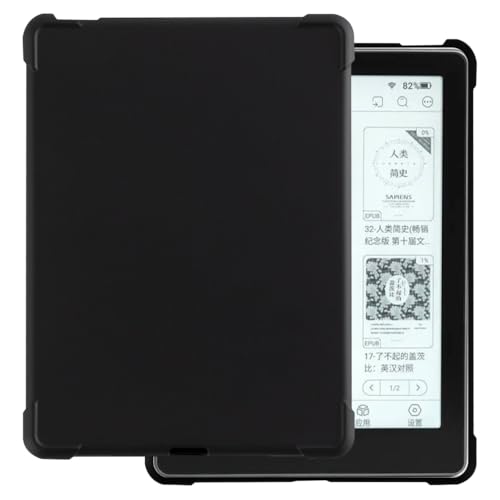 OAGELIM Hülle Kompatibel mit Hanvon Clear 6 6.0 2024, Leichtes Weiches TPU, Kratzfeste Ultra Slim Schützende Tablet Hülle, Stoßfeste Schale Schlagfest(Schwarz)