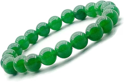 Dine Gems Green Panna Stone Bracelet AAA+++ Quality पन्ना ब्रेसलेट Natural Emerald Beads Bracelet Marakathamani Stone Orig...