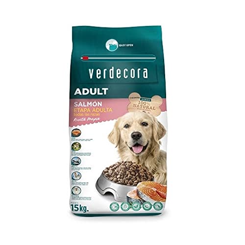 Verdecora Pienso Perro Adulto Salmón 15kg (PORTES INCLUIDOS)