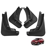 Black Mudflaps Splash Guards No Drill Mud Flaps Mudguards Fender Flares Compatible with Buick Encore GX 2020-2025, Waterproof Anti-Scratch Anti-mud, Reduce Road Spray, Protect Paint, Set of 4
