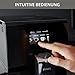 Krups Intuition Preference Kaffeevollautomat mit Smartphone-ähnlicher Bedienung, 3.5" Farb-Touchscreen, Smart Slide Technology, intuitives Lichtsystem, 11 Getränke, Milchbehälter, EA873810