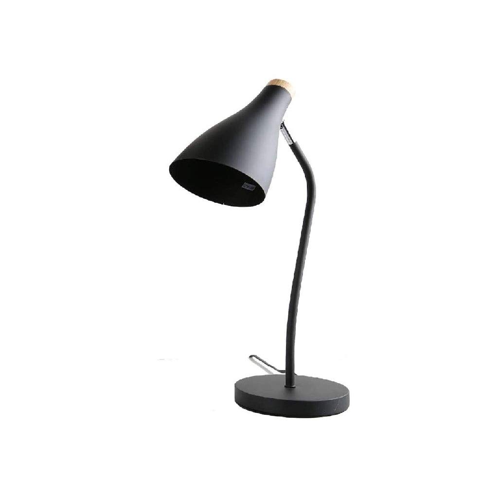 Regulowana lampa biurkowa LED Lampa biurkowa z portem ładowania USB, baterią, elastyczny styl/svart