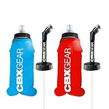 LIGERA Y MANEJABLE. La botella blanda de CBX GEAR es la compañera perfecta para salir a correr. Fabricada en poliuretano termoplástico, es libre de BPA y PVC y es de consistencia ligera y flexible. Esta botella para la hidratación reduce su tamaño a medida que se vacía, ocupando menos espacio durante las carreras de montaña y los maratones.