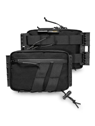 Estuche EDC Bloque E6.0 con organizador elástico de nylon para herramientas