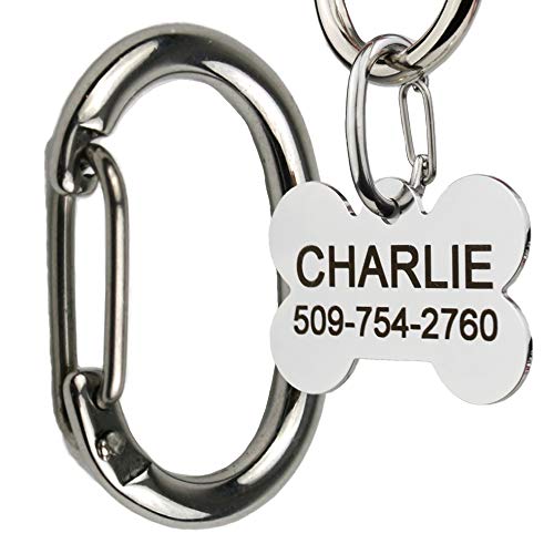 Gotags Pet Id Clip, Strong And Durable Dog And Cat Tag Connector. Easy-Going Exchange Between Pet Collars. Made Of Stainless Steel. #TOP1