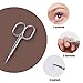 KINBOM Cuticle Scissors, Fine Small Scissors for Manicure Pedicure Beauty Grooming Curved Multi-purpose Scissors for Fingernail Toenail Eyebrow Eyelash