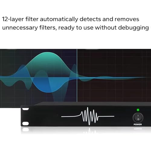 Procesador de audio antiultrasonido, supresor digital de retroalimentación para micrófono, con desplazamiento de frecuencia, para escenarios, KTV, conferencias y salas de música miniatura 4