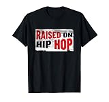 Photo Gallery raised on hip hop rap music fan maglietta Photo Gallery raised on hip hop rap music fan maglietta