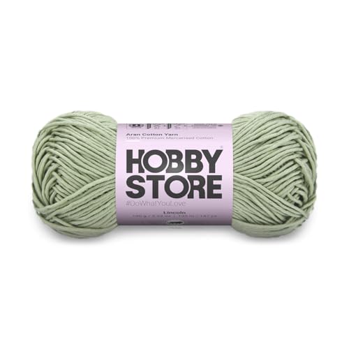 Image of Cotton - Aran Yarn - 100% Mercerised Cotton Aran Yarn for Crochet & Knitting Durable Home Decor (1 ball /100 g) - 427 Lincoln | Magic Needles