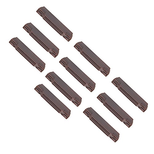 EsportsMJJ 10Pcs Mgmn200-G Inserti in Carburo Lda per MGEHR/Mgivr Scanalatura Cut-off