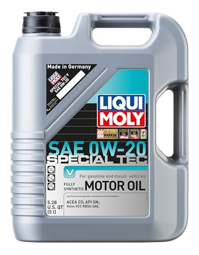 LIQUI MOLY Special Tec V SAE 0W-20 | 5 L | Fully synthetic engine oil | SKU: 20200
