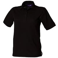 Algopix Similar Product 13 - Henbury WomensLadies 6535 Polo Shirt