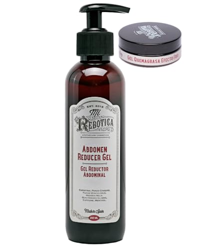 Mi Rebotica - Gel Reductor Abdominal Hombre y Mujer, Vientre Plano, Combate Grasa Localizada (250 ml)