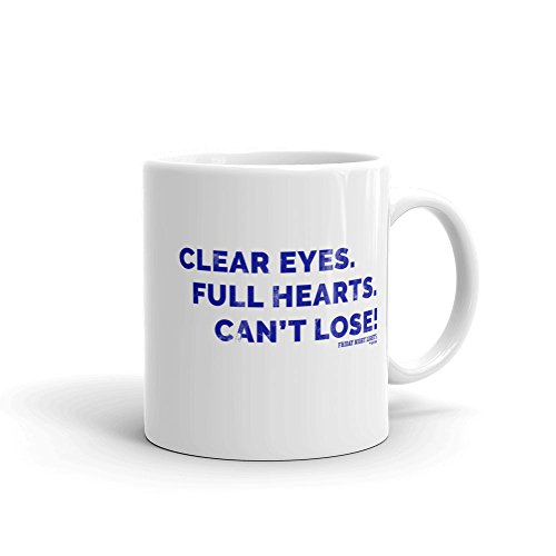 NBC Friday Night Lights Clear Eyes 11oz White Mug - Official Coffee Mug