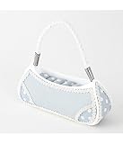 Espositore Porta Anelli Borsa a mano tessuto blu marca Espositori per gioielli, Blu, cod. SKU214700