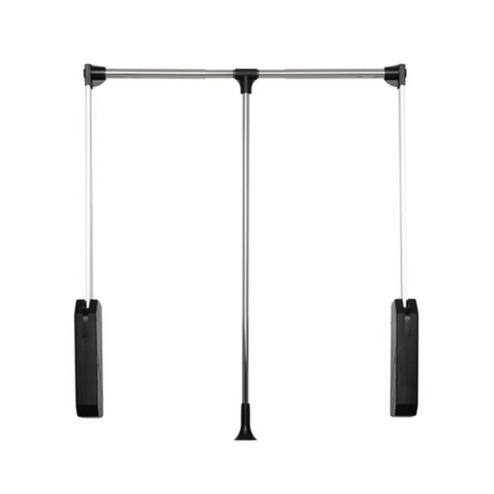 Tringle de placard réglable pour penderie surchargée, capacité de 40 kg renforcée