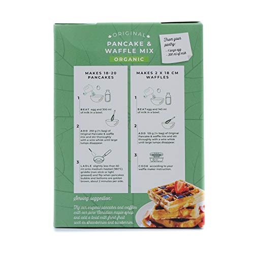 MapleFarm - Bio Ahornsirup 189 ml und Bio Pancake-Mix 500 g. Set aus 2 Stück.