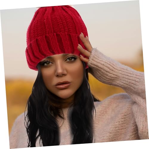 Bonnet tricoté drôle accessoire mode à offrir à Noël - 4