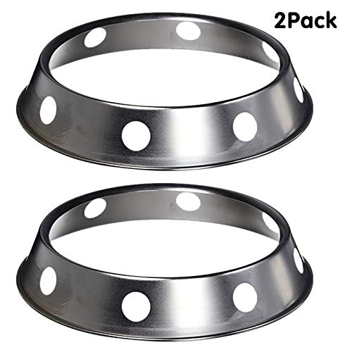 2 Woks de acero con base redonda 10.43x11.8 pulg. miniatura 3