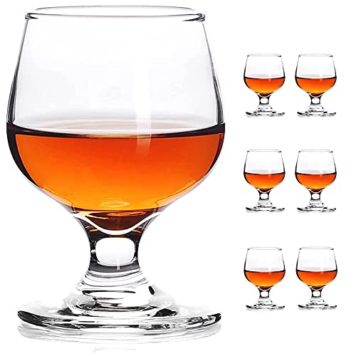 JAIEF Lot de 6 verres à liqueur sans plomb 60 ml Cover