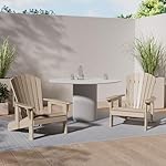 Adirondack Gartenstuhl aus Fichte mit Fußstütze
