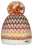 farbenfrohes Design Barts Strickmütze Nicole Wintermütze mit Bommel 1955 Apricot 11
