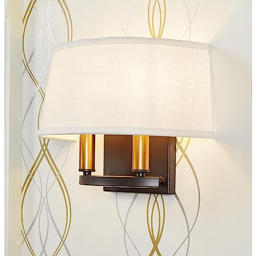 Image of Progress Lighting Cherish Collection Two-Light Wall Sconce, Bronze