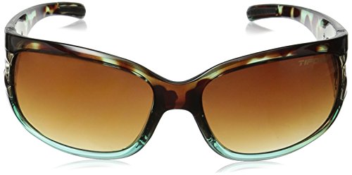 Tifosi Women's Lust Wrap Sunglasses, Blue Tortoise, 134 mm - Thumbnail 3