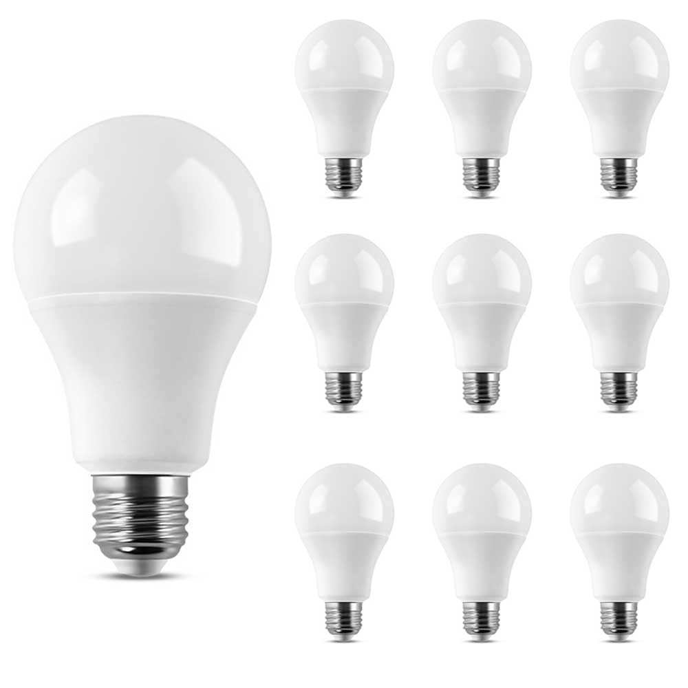 Paquete de 2/10 Bombillas LED E27 Blanco cálido 3000K 22W Bombilla LED de bajo Consumo, Equivalente a 40W, Bombilla LED 2200lm para iluminación del hogar, sin Parpadeo CRI>80
