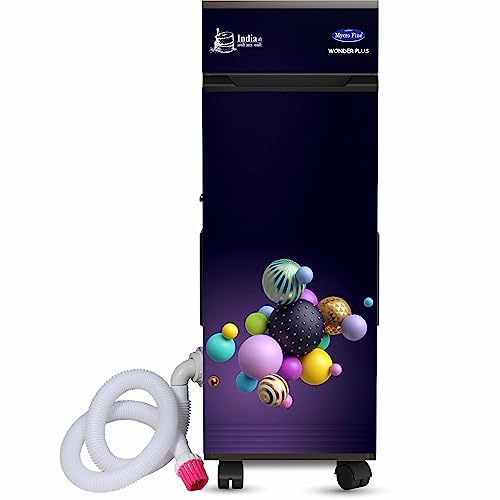 Image of LUCKY MYCROFINE Stainless Steel Wonder Plus 3Dballs with inbuilt Vacuum Aata Chakki Flour Mill 8 Kg Fully Automatic with SS Rotter Cutter for Grinding Various Types of Grains,Black