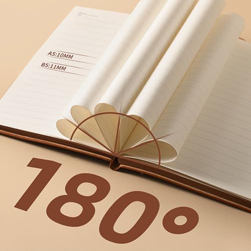 Carnet de notes en cuir imperméable A5 pour réunion de bureau - 6