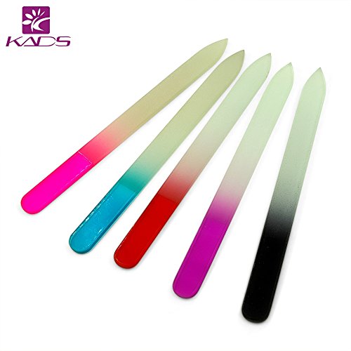 KADS Glasnagelfeile inklusive hochwertigem Etui, für perfekte Nagelpflege Nagelfeile aus Glas/Kristall-Nagelfeile… – Bild 6