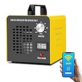 Commercial Ozone Generator 10000mg/h Remote Control Timing Ozone Machine Odor Eliminator Industrial O3 Ozone ionizer purifiers Deodorizer Ozonator for Rooms, Car , Home, auto, Smoke, Cars and Pets