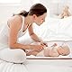 Baby Wickelunterlage, Tragbare Wickelunterlage, Wickelunterlage für Unterwegs, Baby Wickel-Decke Unterlage für Säuglinge und Kleinkinder, Atmungsaktiv, Waschbar, Wiederverwendbar