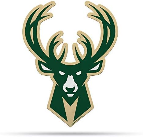 Rico Industries NBA Milwaukee Bucks NBA Primary Logo Shape Cut Pennant, Team color, Item footprint: 18' x 18' - Image 8