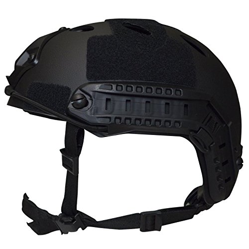 Valken Tactical Airsoft ATH Enhanced P Helmet, Black, Universal