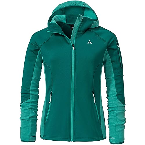Preisvergleich Produktbild Schöffel Damen Fleece Hoody Lodron L Fleecejacke, psychotropical, 36