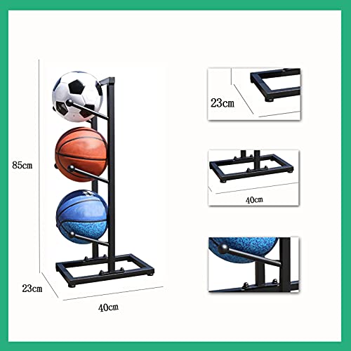 Support de rangement de balles pour studio et maison étagère multi-sport
