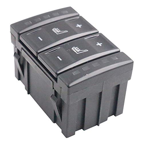Car Black Seat Heating Button Control Switch/Fit for Ford/Fit for Mondeo MK4 6M2T19K314AC Car Accessories Car Replacement Button