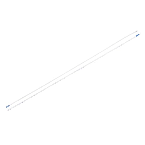 Vista 121 de uxcell Cable plano flexible FFC, 5 clavijas de 0.020 in de paso de 1.181 in FPC FFC cable de cinta flexible para TV LCD, audio de coche, reproductor