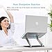BoYata Laptop Stand, Laptop Holder, Multi-Angle Stand with Heat-Vent, Adjustable Notebook Stand for Laptop up to 17 inches, Compatible for MacBook Pro/Air, Surface Laptop, and so on (Space Gray)