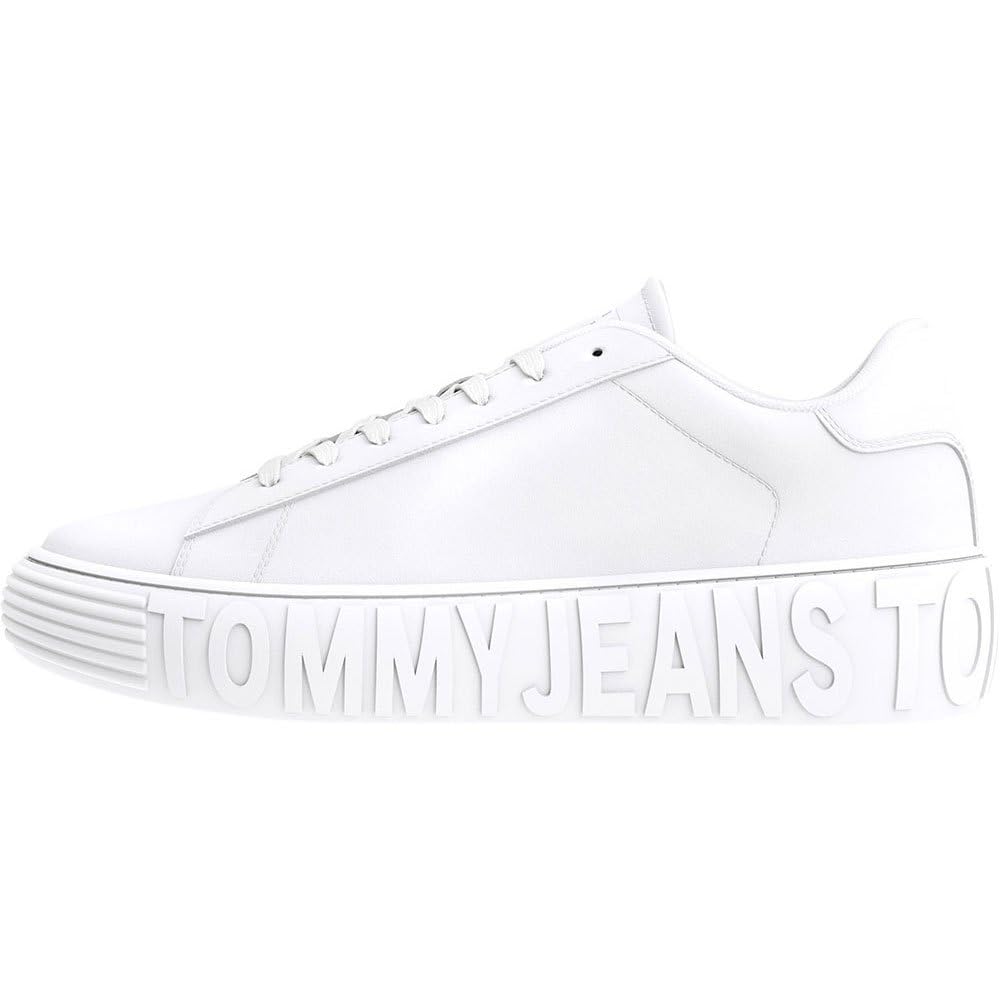 Tommy Jeans Tjw Leather Cupsole Ess En0en02507 Sneaker con suola cupsole Donna