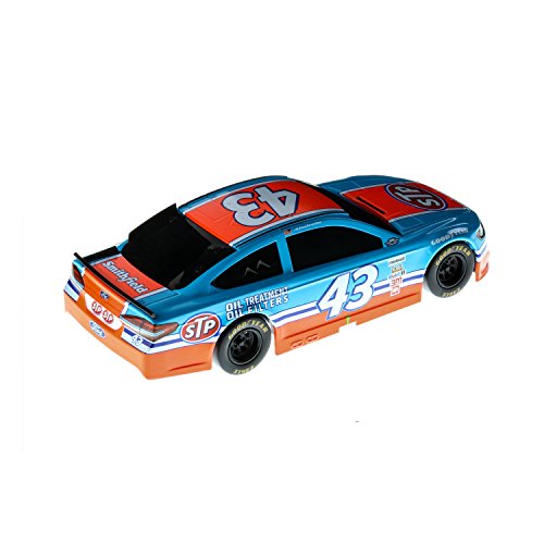 Lionel Racing 14453 NASCAR Authentics 2017 Aric Almirola #43 STP Darlington Throwback Lionel Racing Diecast, Blue, Orange, White, Red,; 1: 24 Scale