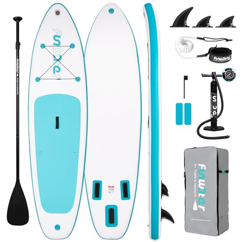 FunWater SUP Inflatable Stand Up Paddle Board...