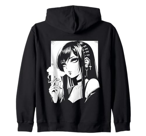 Anime Manga Otaku Japan Girl Japanese Zip Hoodie
