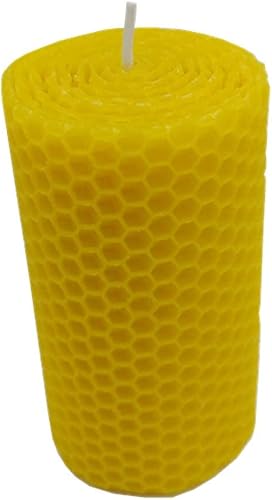 Miniatura 6 de Molde de vela de silicona con diseño de panal Molde de vela de arte de pilar Moldes de silicona decorados para fabricación de velas de cera de abeja